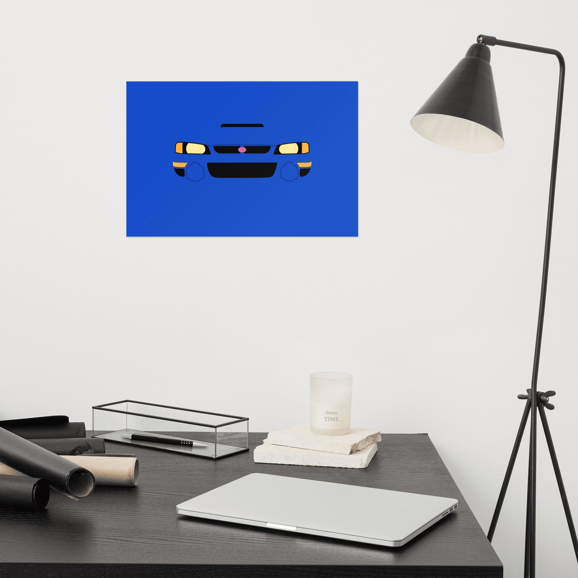 Subaru WRX STI 22B (Meaneye) Poster - Gtmotive NFT