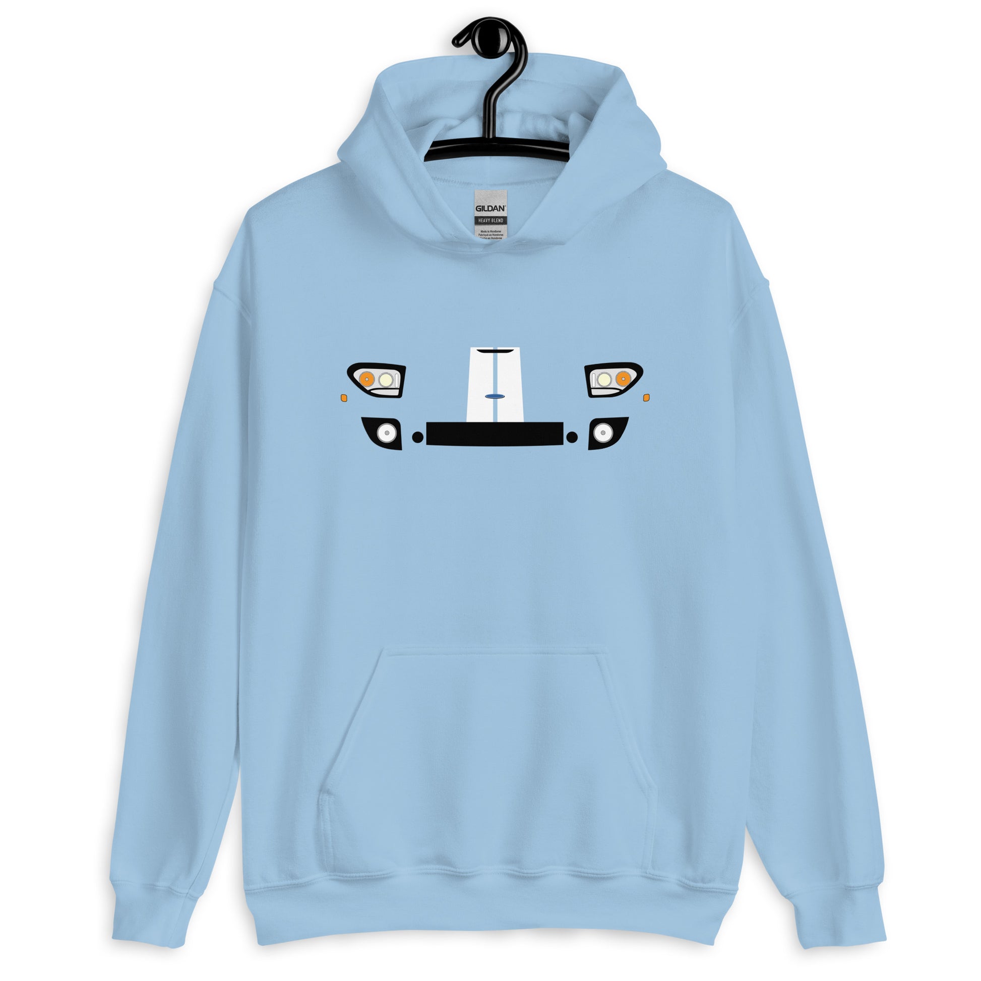 Ford GT White Stripes Hoodie - Gtmotive NFT