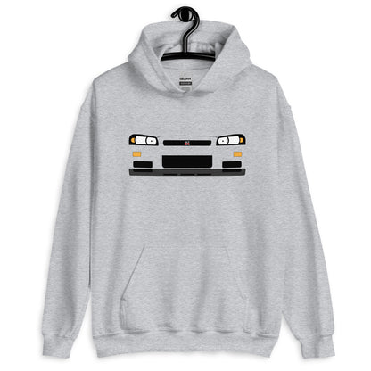 Nissan GTR BNR34 Hoodie - Gtmotive NFT