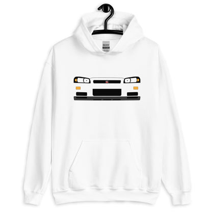 Nissan GTR BNR34 Hoodie - Gtmotive NFT